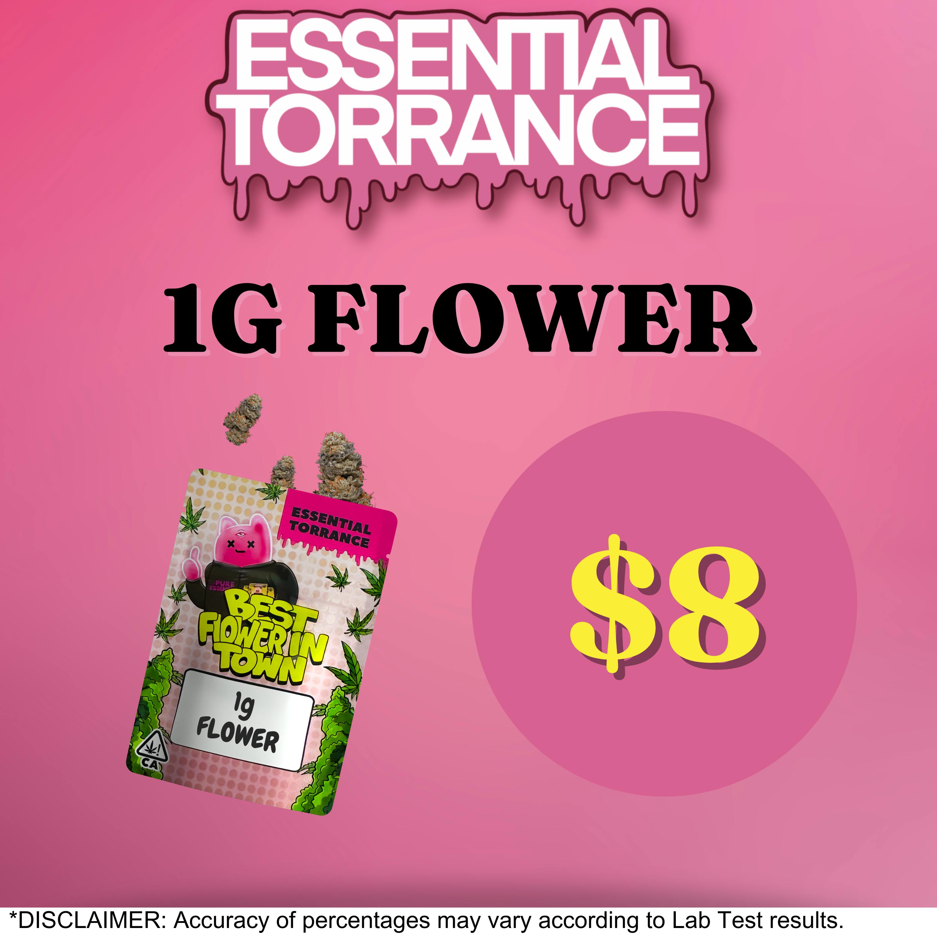 Flower 1g $8