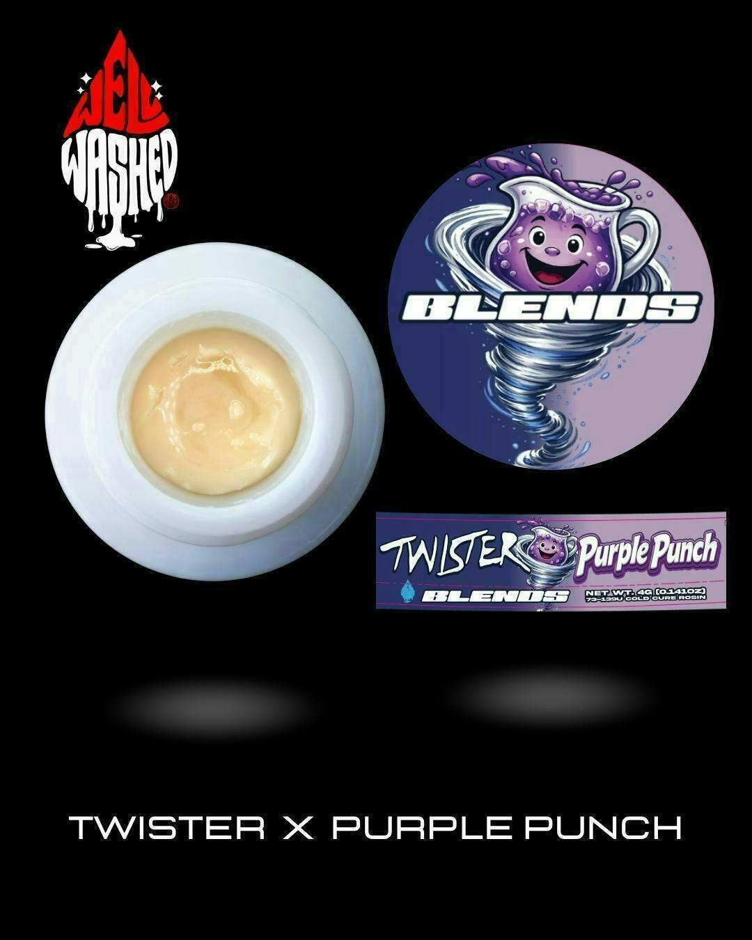 Twister + Purple Punch | Live Rosin | 1g