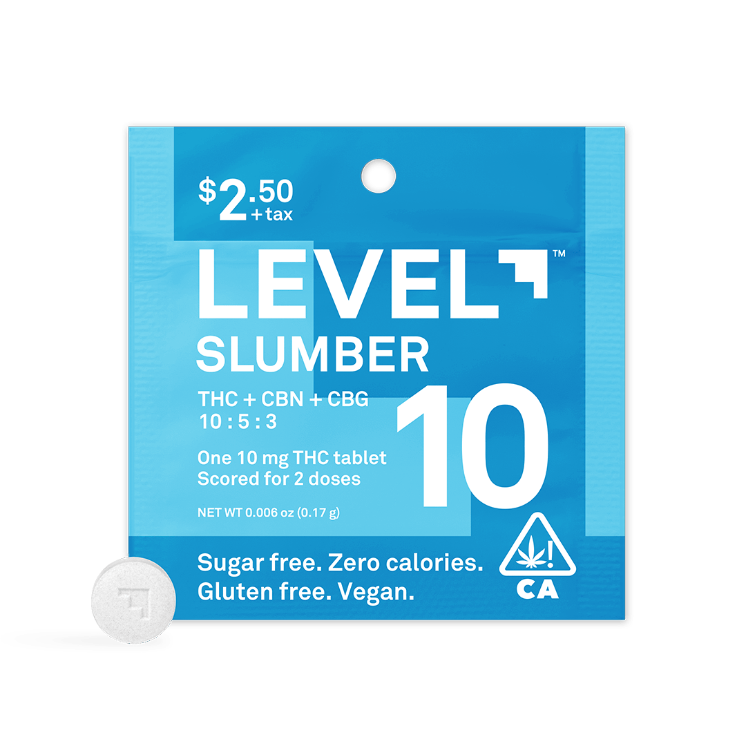 LEVEL 10 | Slumber Tablet 10:5:3 THC:CBN:CBG | 10mg