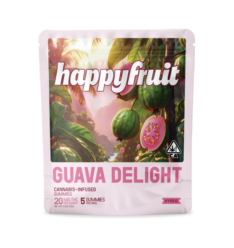 Guava Delight Gummies - 100mg THC