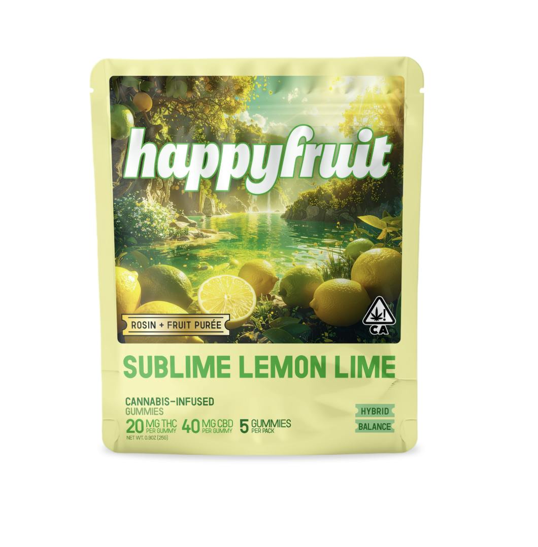 Happy Fruit — Sublime Lemon Lime - /