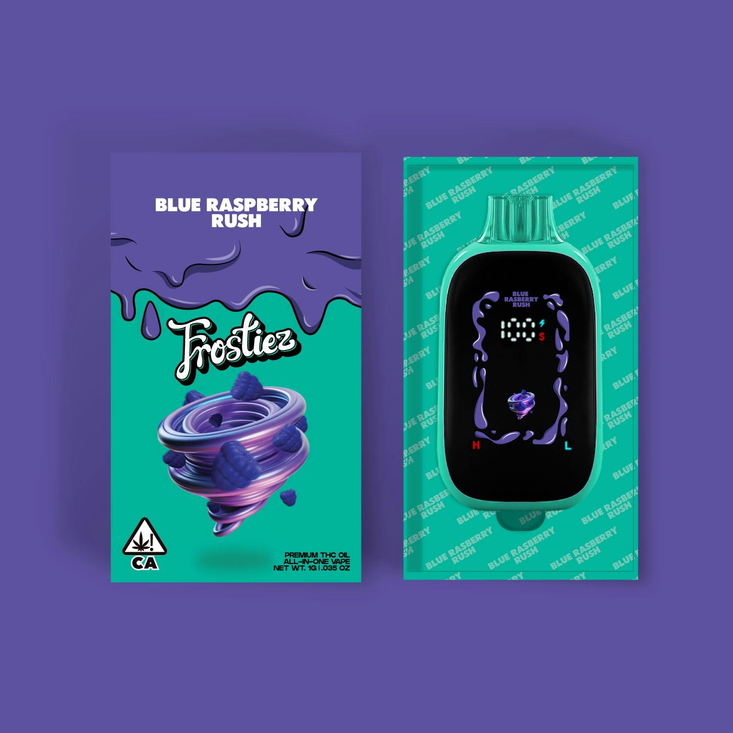 Frostiez — Blue Raspberry Rush Frostbar