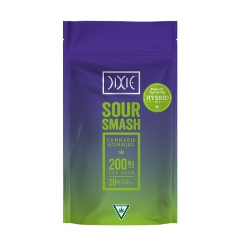 Dixie - Sour Smash 200mg Gummies by Dixie Brands