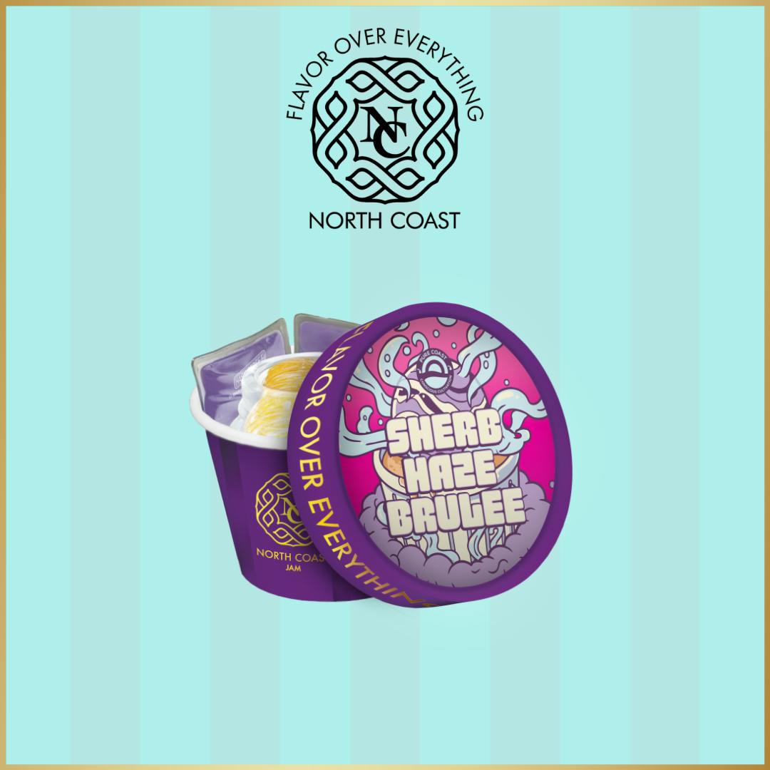 North Coast Concentrates Jam Sherb Haze Brulee 1g by North Coast