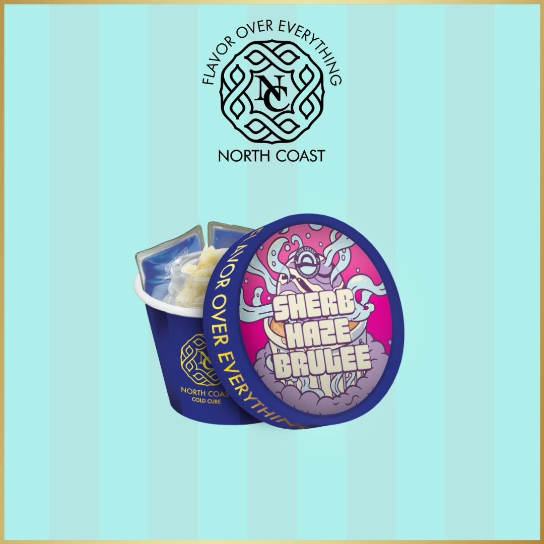 North Coast Concentrates Cold Cure Sherb Haze Brulee 1g by North Coast