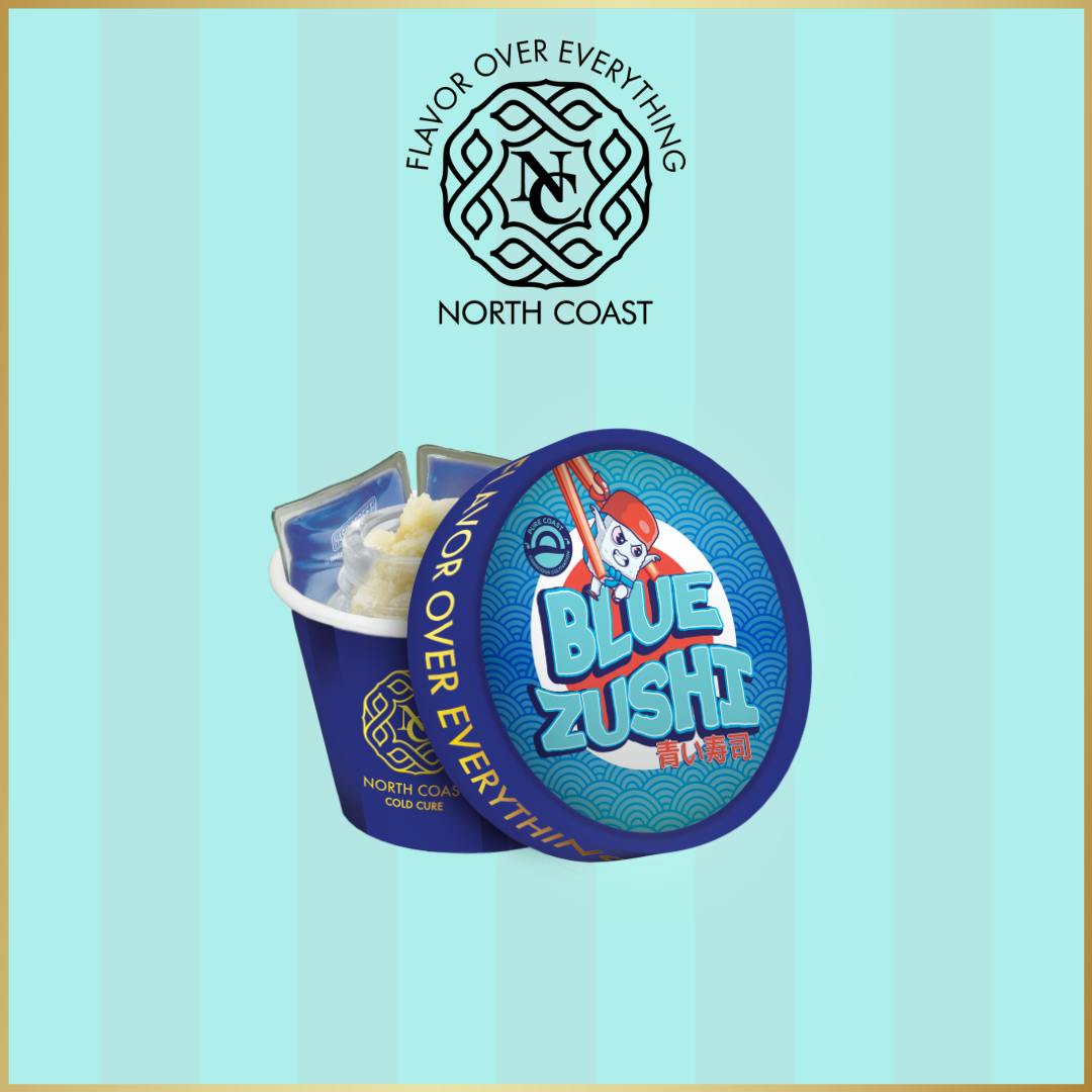 North Coast Concentrates Cold Cure Blue Zushi 1g by North Coast