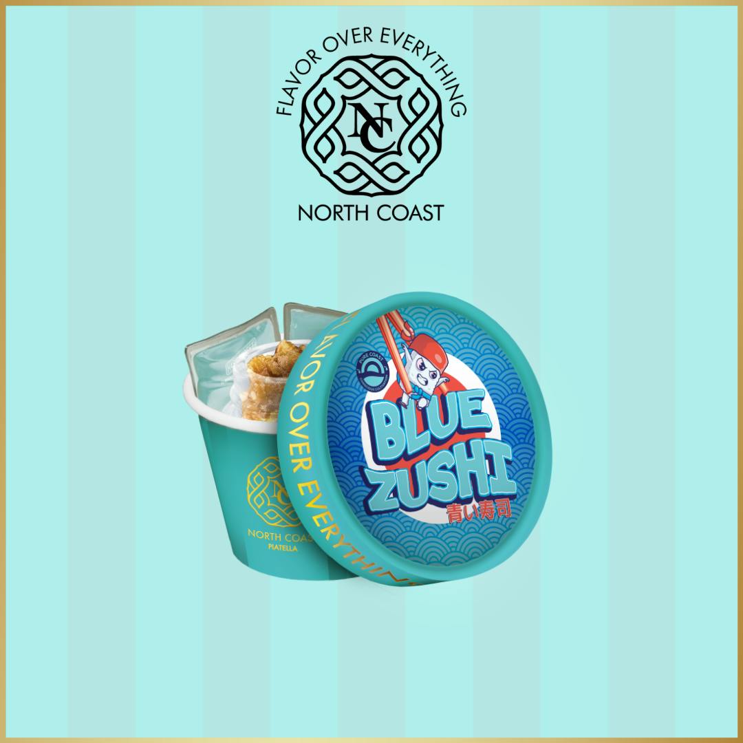 North Coast Concentrates Piatella Blue Zushi 1g