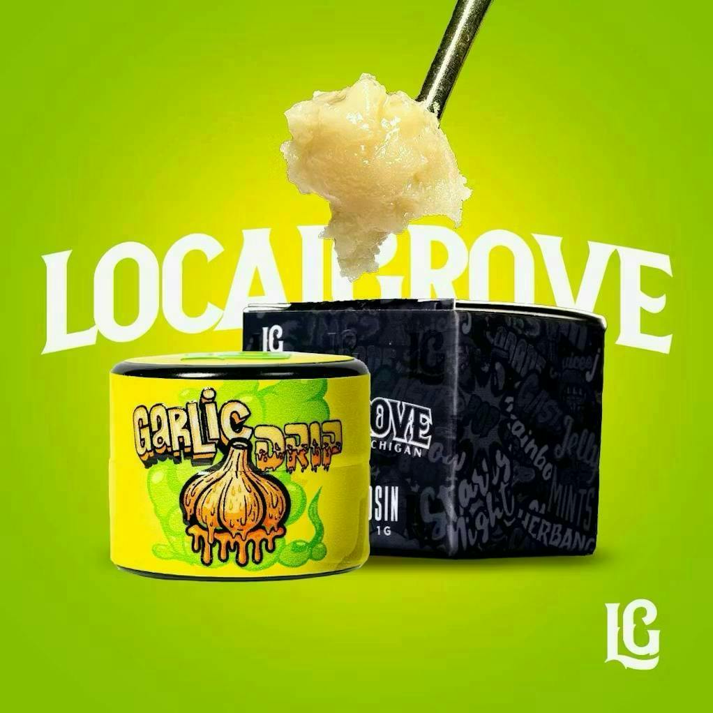 Local Grove Live Hash Rosin Badder | Garlic Drip | 1G