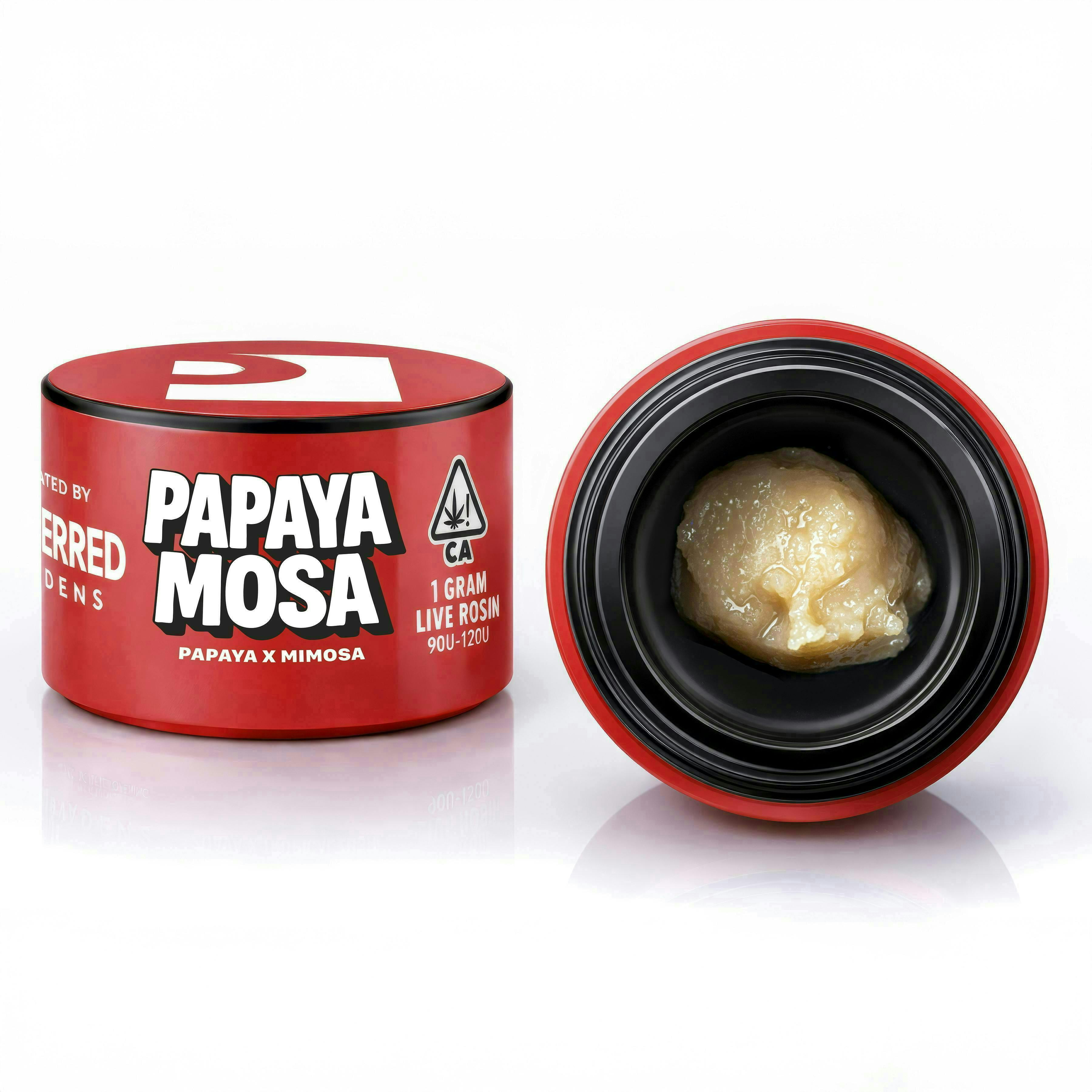 Papaya-Mosa | Live Rosin | Badder | 1g