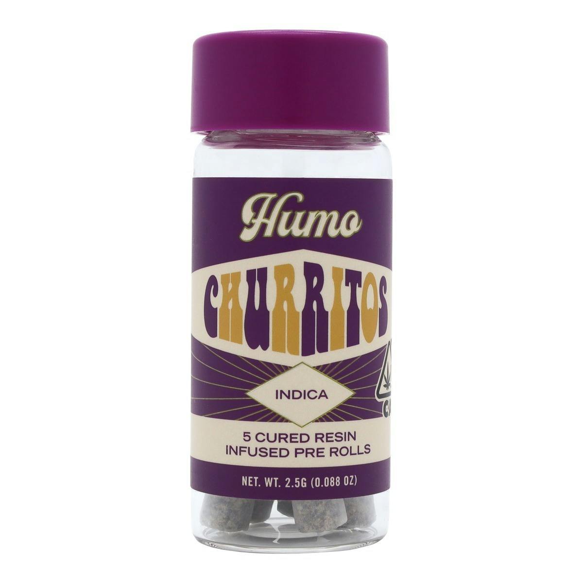 Humo | Adios GMO | Indica | Infused Pre-Roll | 5-Pack 0.5g