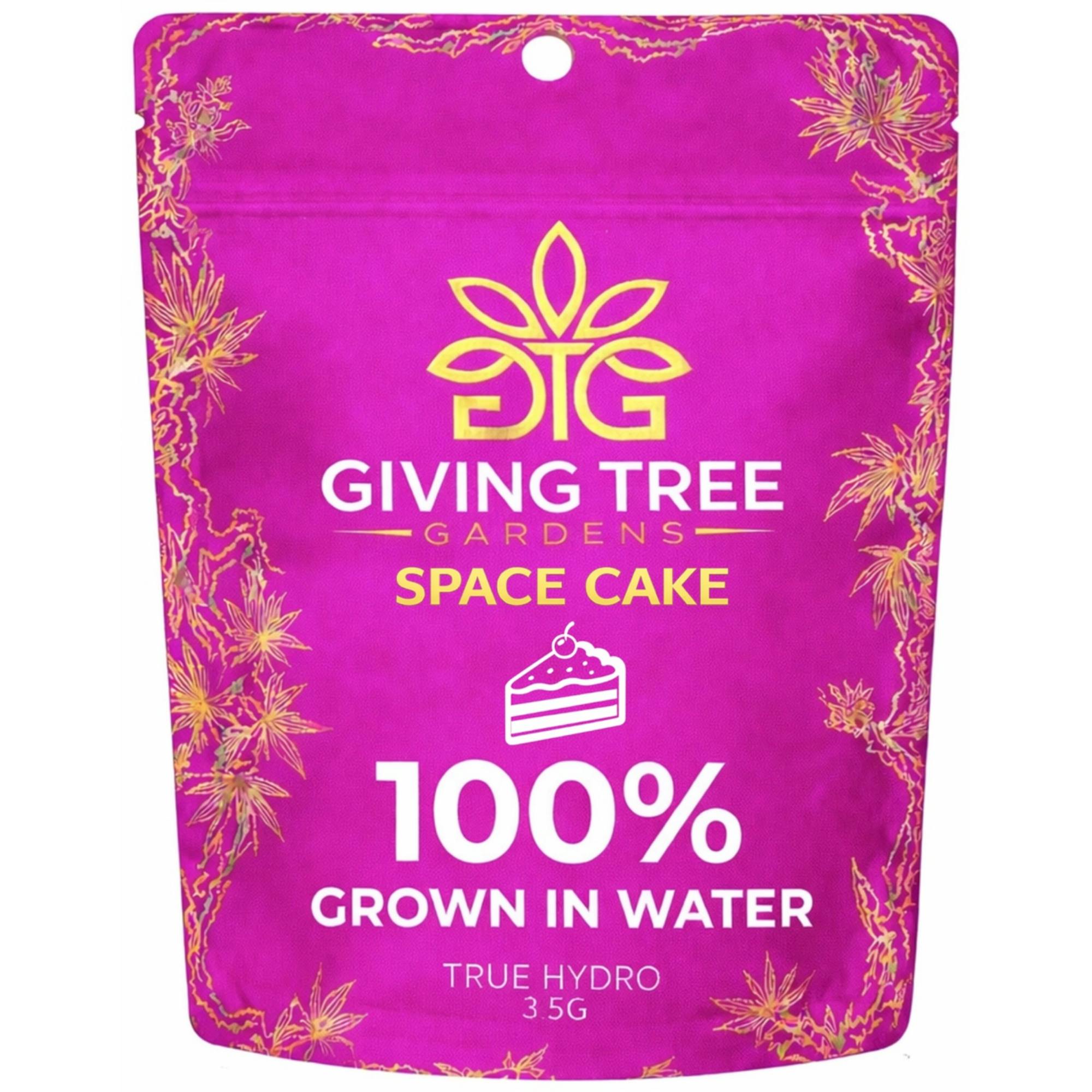 Space Cake – 3.5G Pre-Pack Flower | 100% WATER GROWN • TRUE HYDRO by Giving Tree Gardens