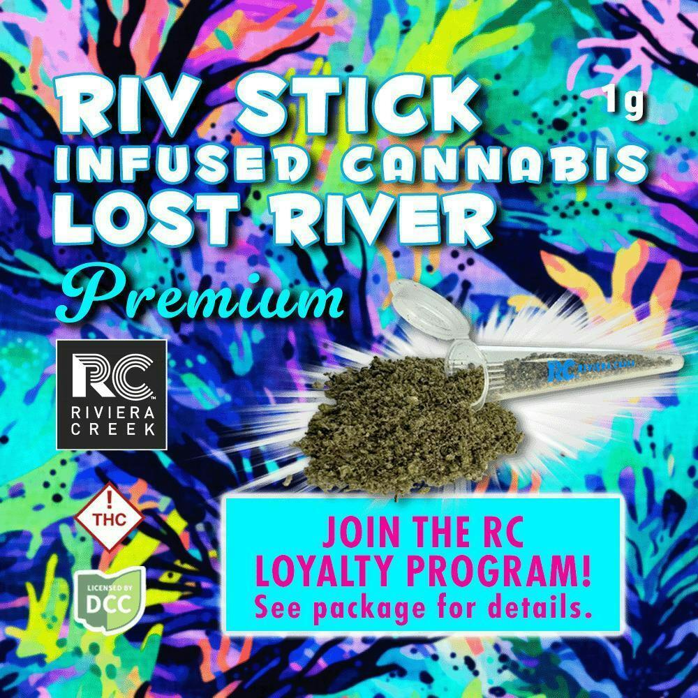 Riviera Creek | 1G Riv Stick Infused Flower - Lost River