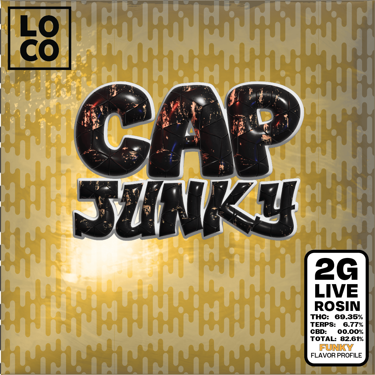 LOCO Live Rosin 2g - Cap Junky by LOCO