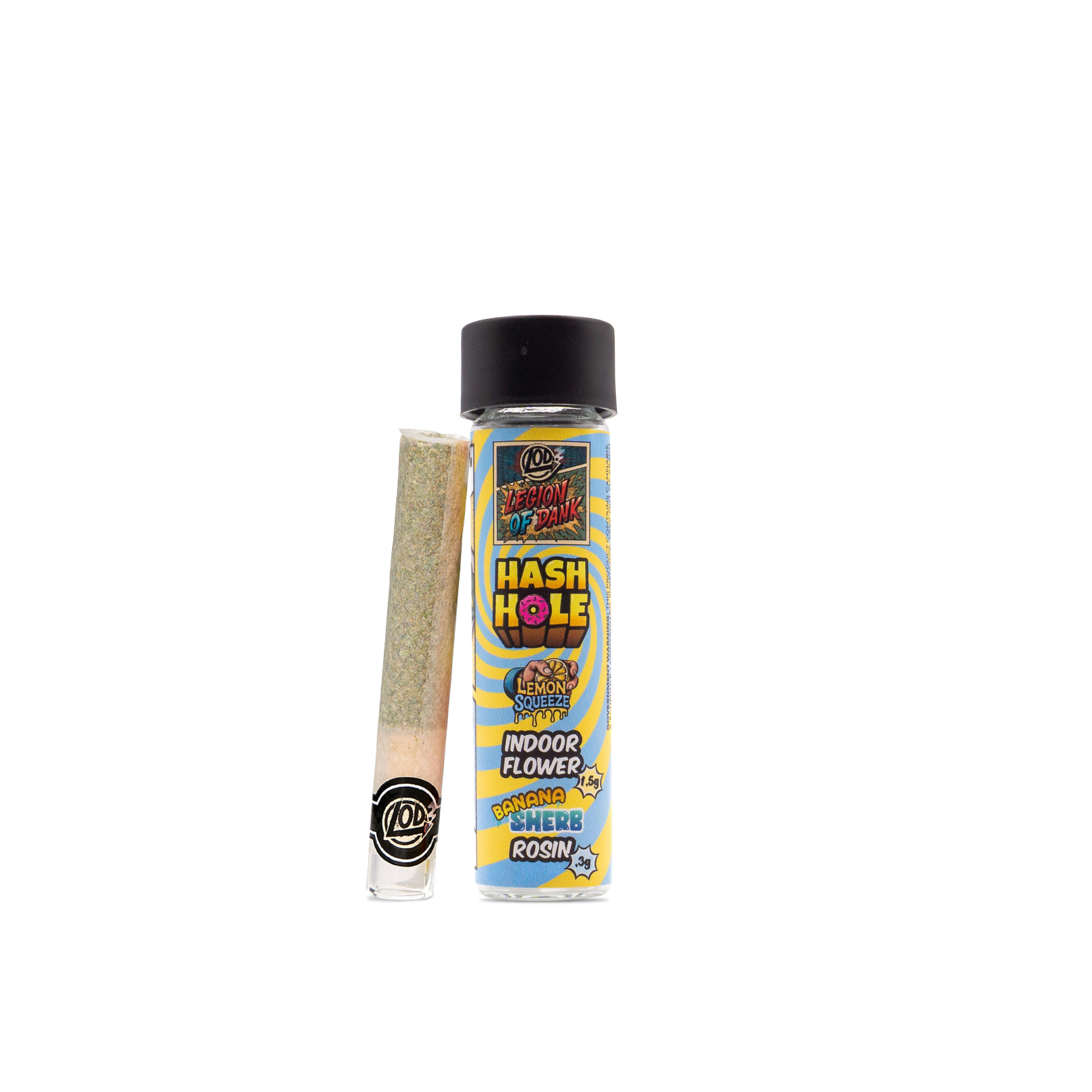 Lemon Squeeze - Banana Sherb Hash Hole