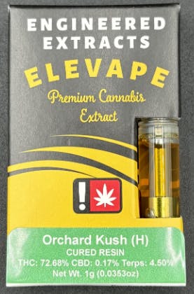 Orchard Kush Live Resin Cartridge