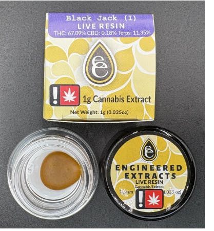 Engineered Extracts Black Jack Live