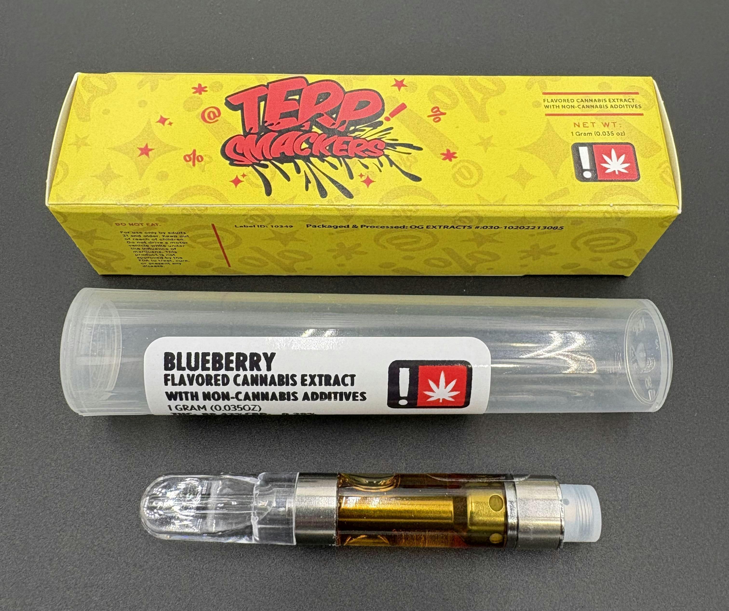 Terp Smackers Blueberry Cartridge