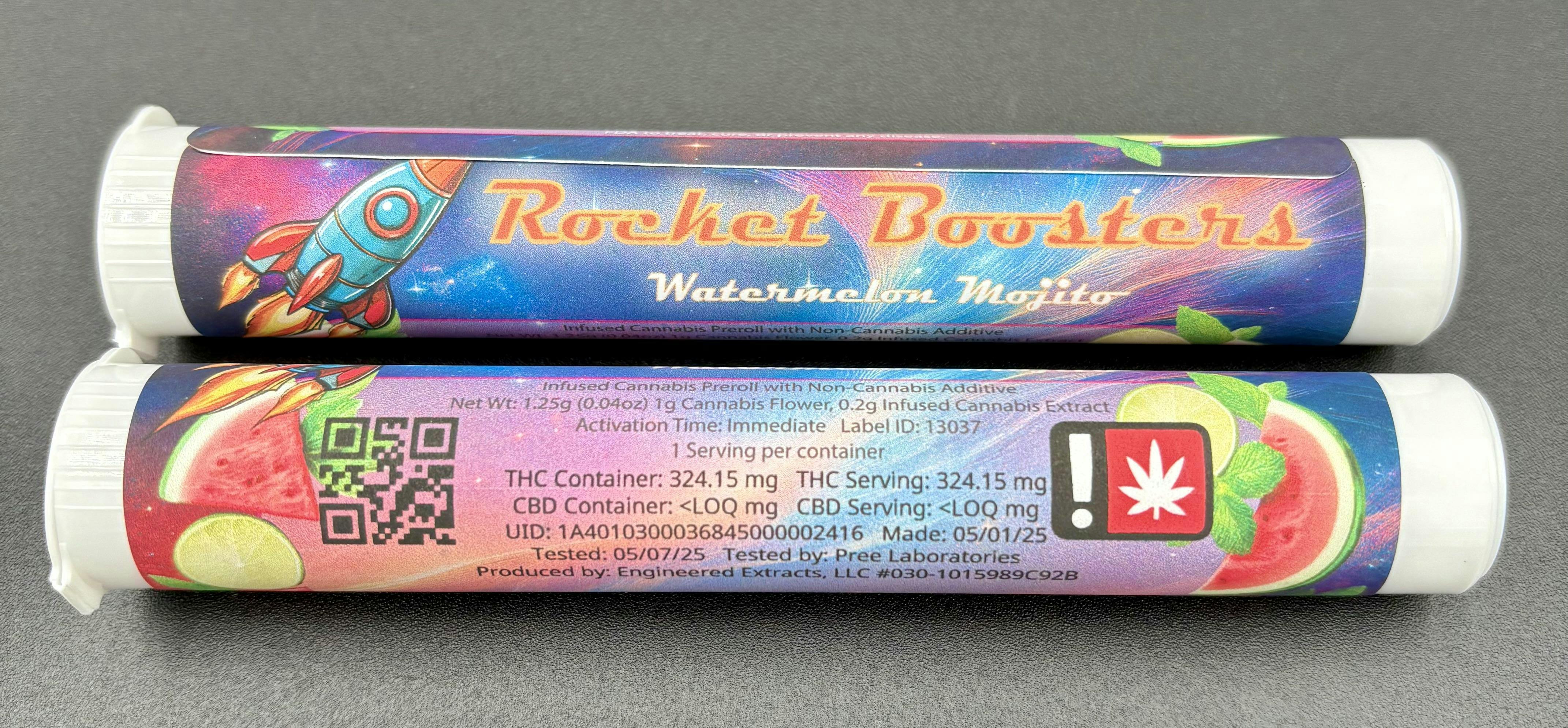 Rocket Booster Watermelon Mojito