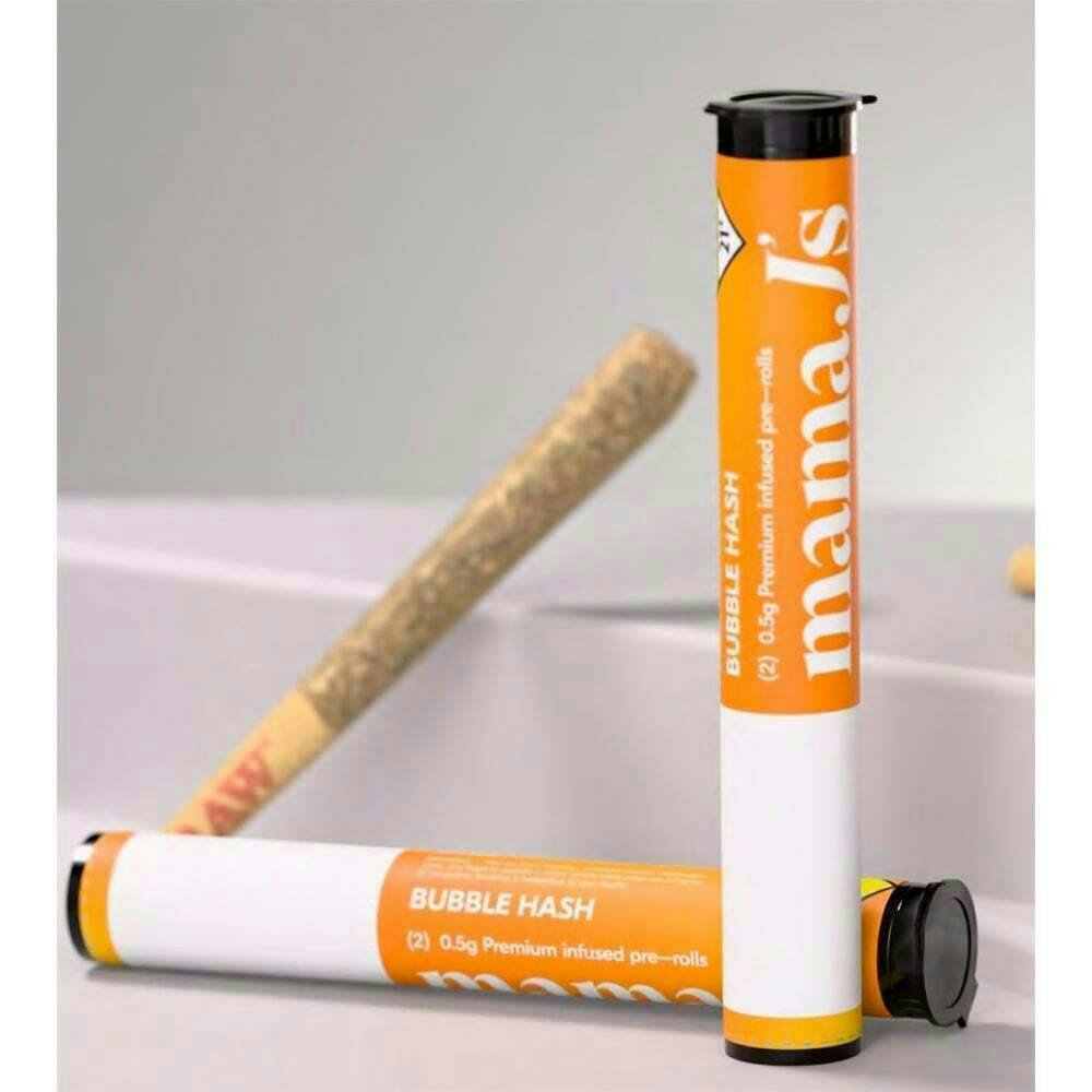 Mama J's | Sour Apple | .5g Infused Pre Roll | 2 pack