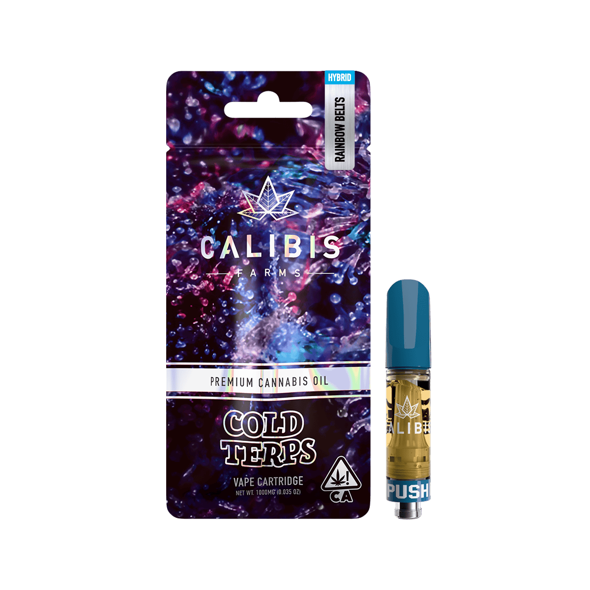 Rainbow Belts | Cold Terps Cartridge | 1g by Calibis Farms