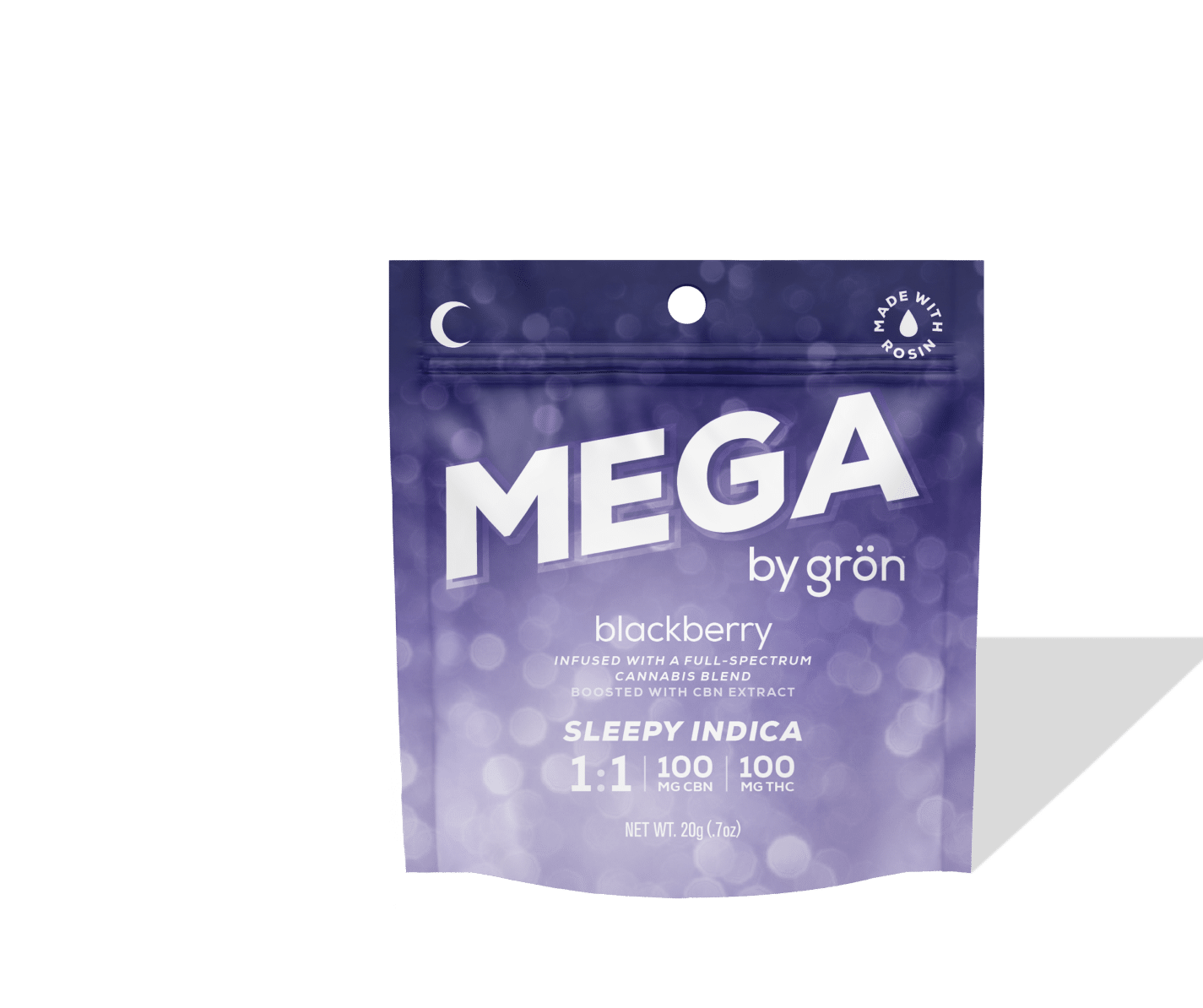 Mega Blackberry Sleepy Indica Thc