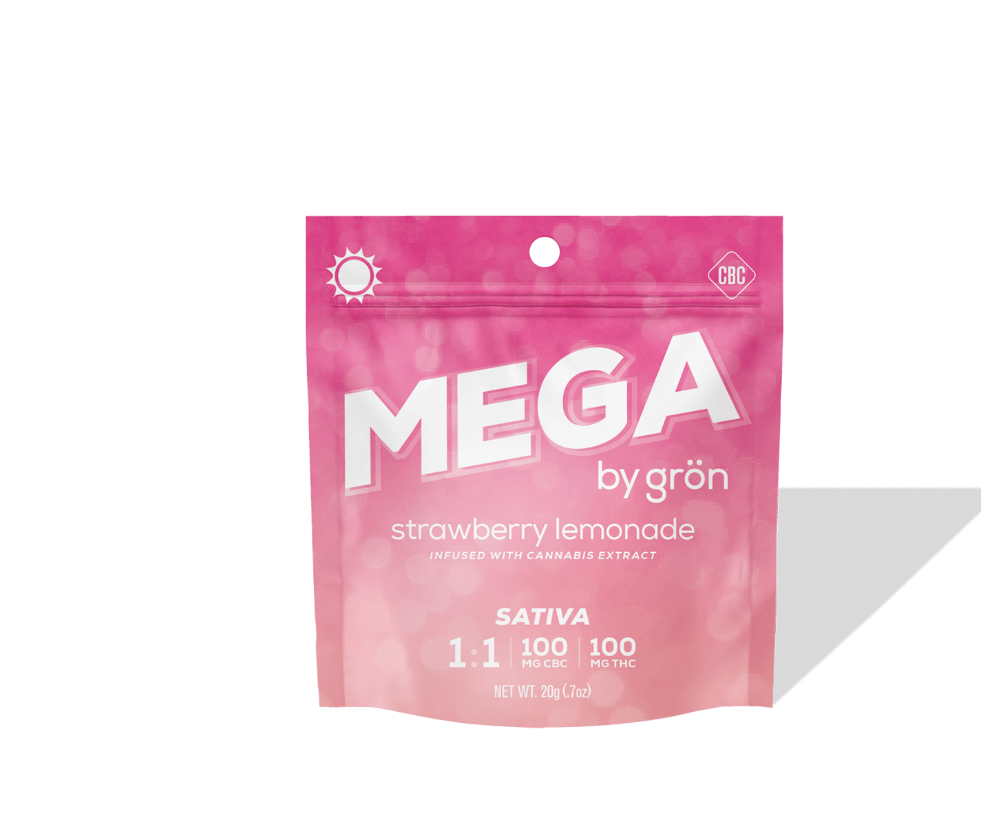 Grön Edibles: Strawberry Lemonade