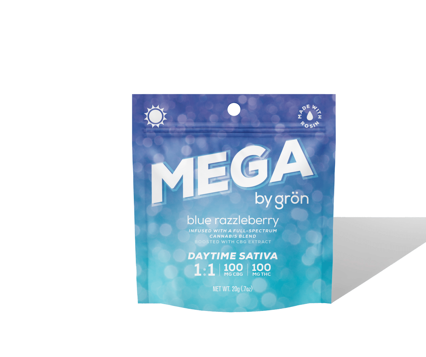 Grön Edibles: Blue Razzleberry