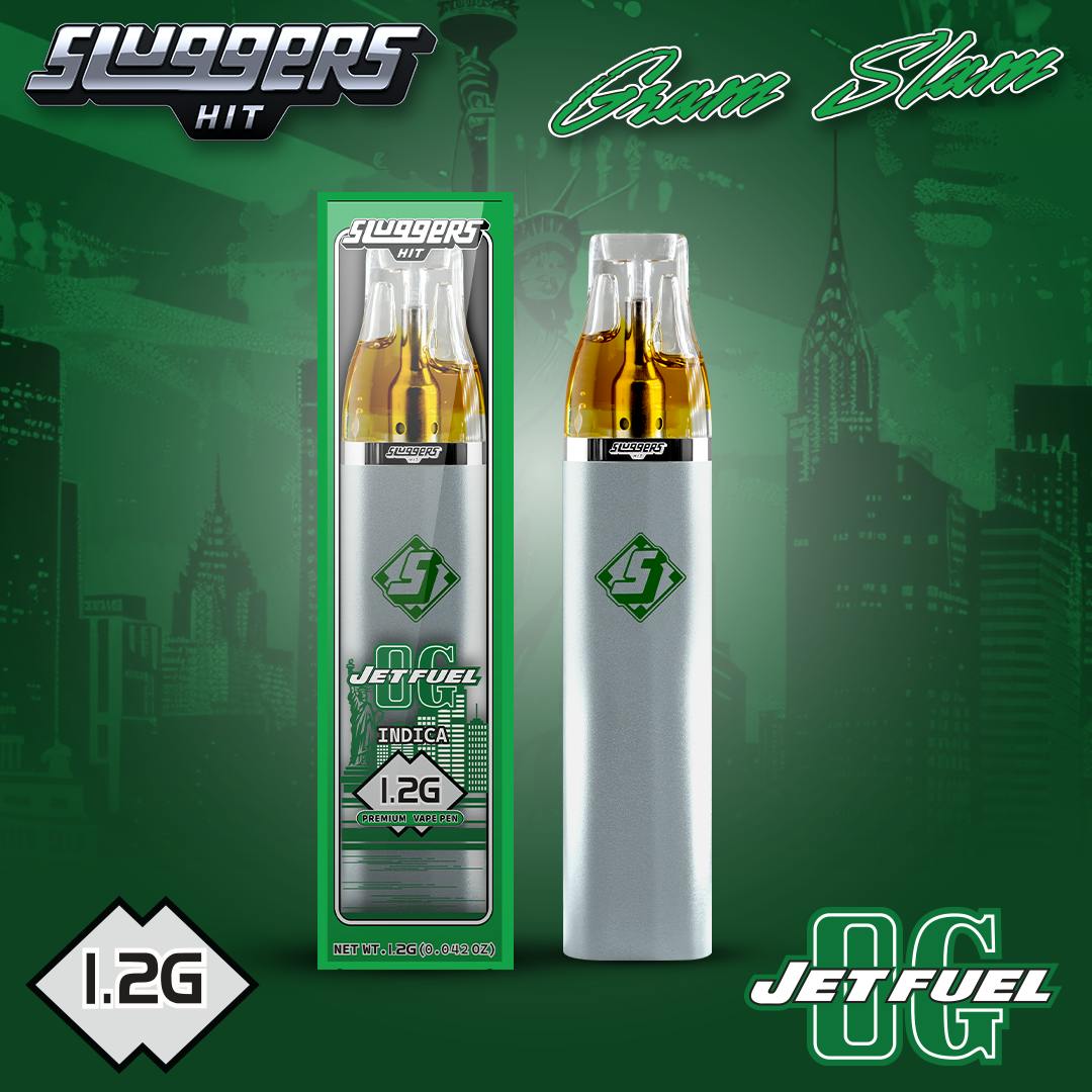 Sluggers - Jet Fuel OG AIO Vape - 1.2g by Sluggers Hit