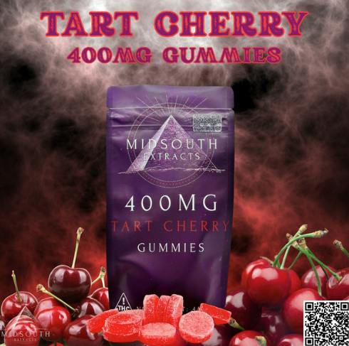 Tart Cherry Gummies | 400mg | 10ct | 40mg/ea