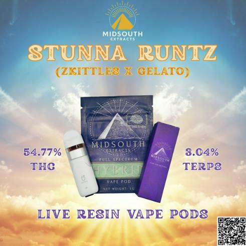 Stunna Runtz | Live Resin Pod | 1g