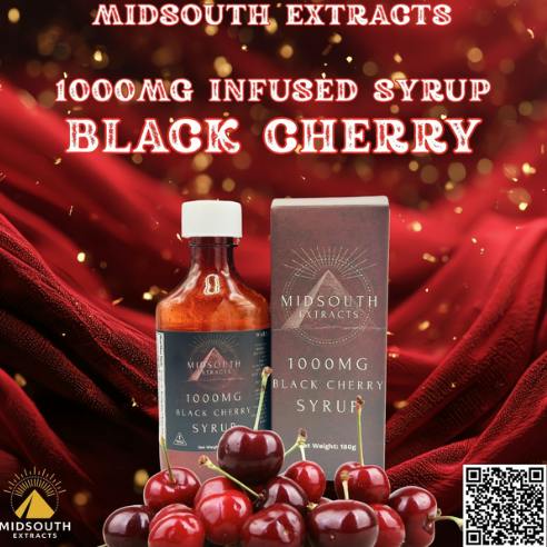 Black Cherry | Infused Syrup | 1000mg