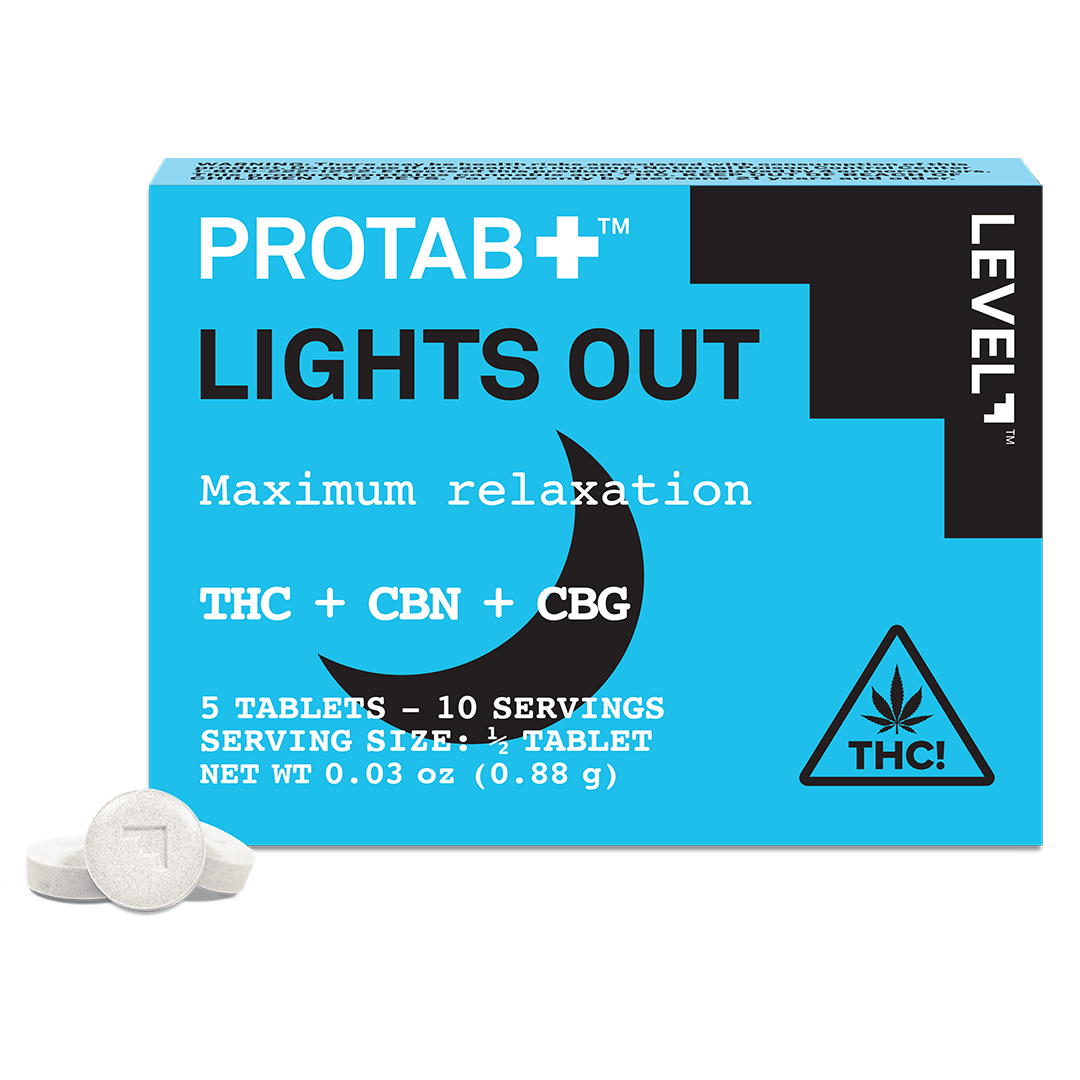 PROTAB+ | Lights Out Tablets 20:10:3 THC:CBN:CBG | 100mg | 5ct | 20mg/ea at SOFACLUB CANNABIS