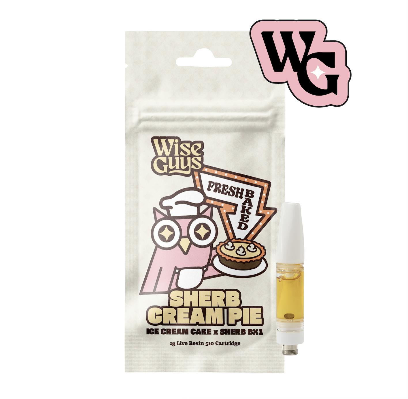 Wise Guys | 510 Live Resin Cart - Sherb Cream Pie by Wise Guys