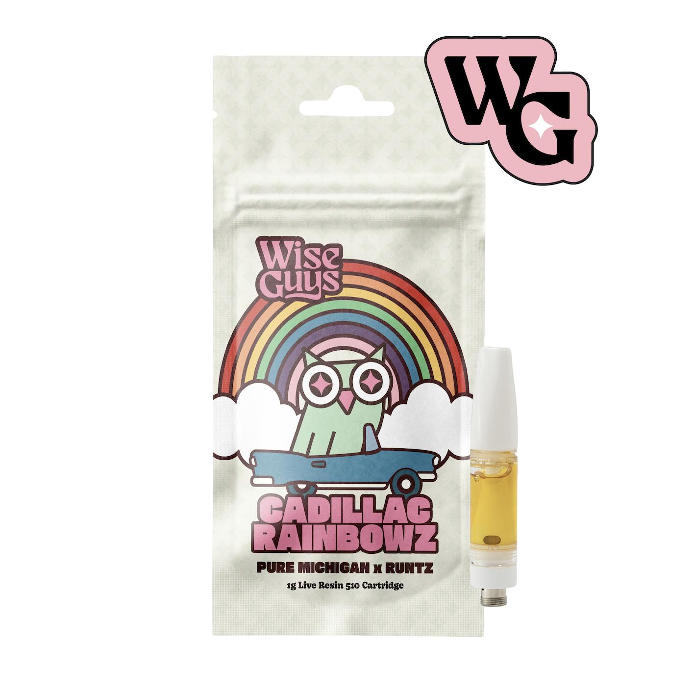 Wise Guys | 510 Live Resin Cart - Cadillac Rainbowz by Wise Guys