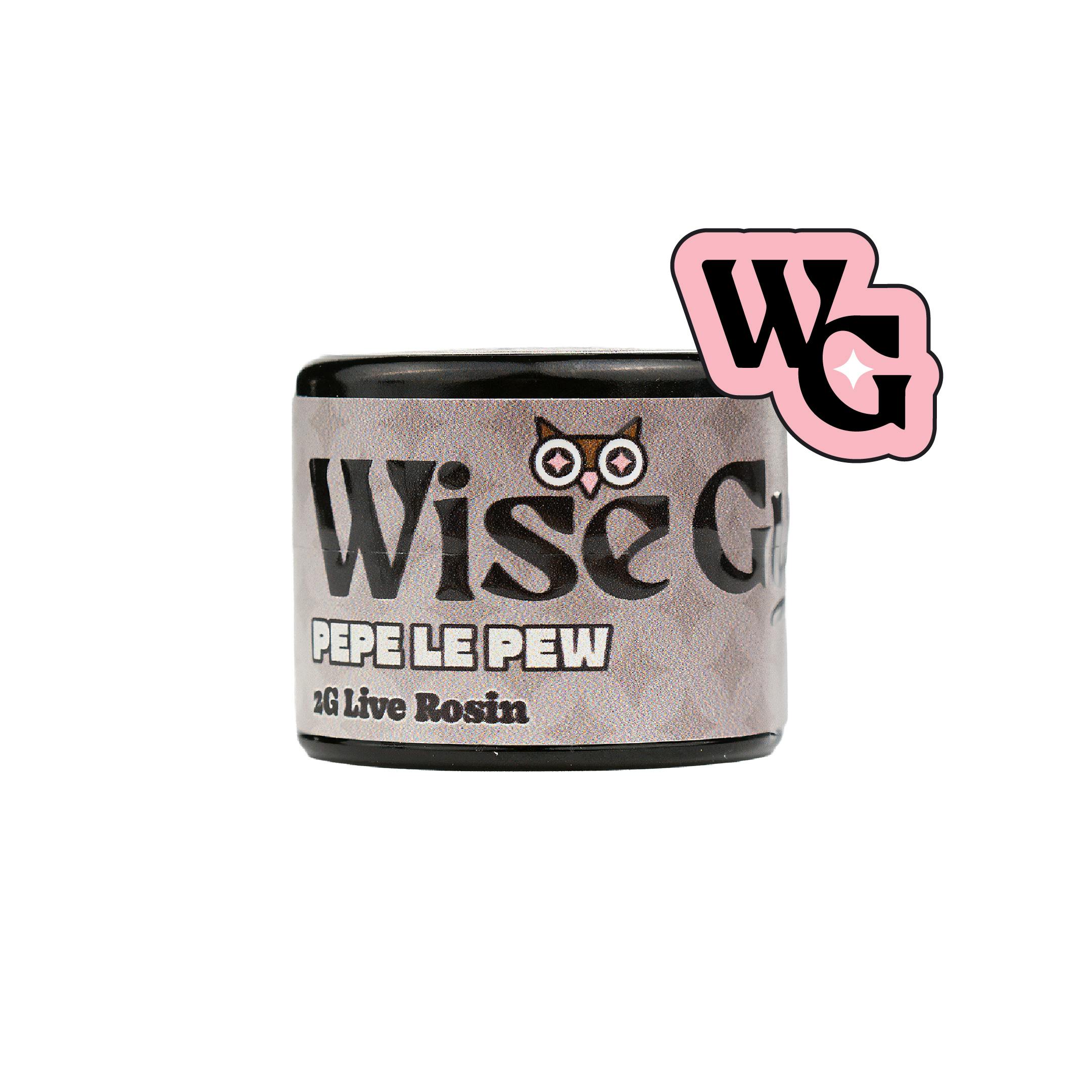 Wise Guys | 2g Live Rosin - Pepe Le Pew by Wise Guys