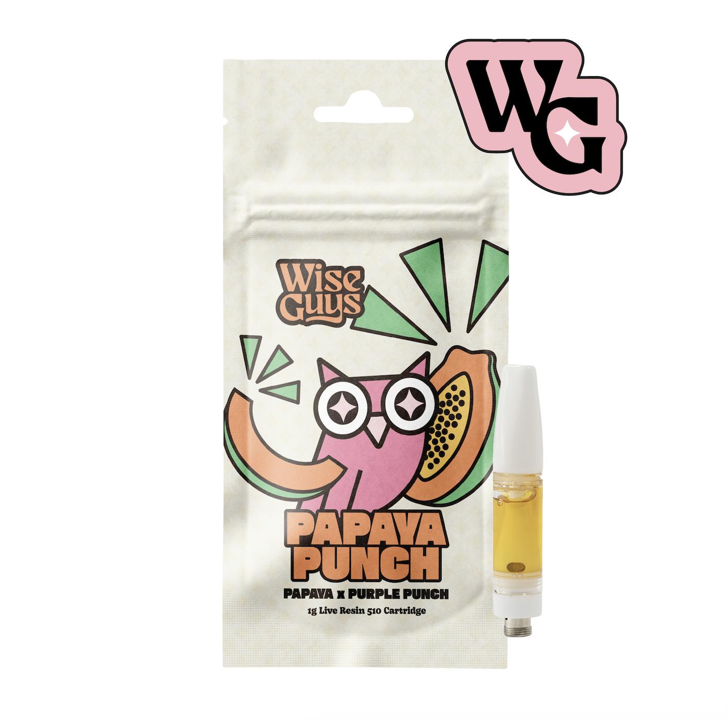 Wise Guys | 510 Live Resin Cart - Papaya Punch by Wise Guys