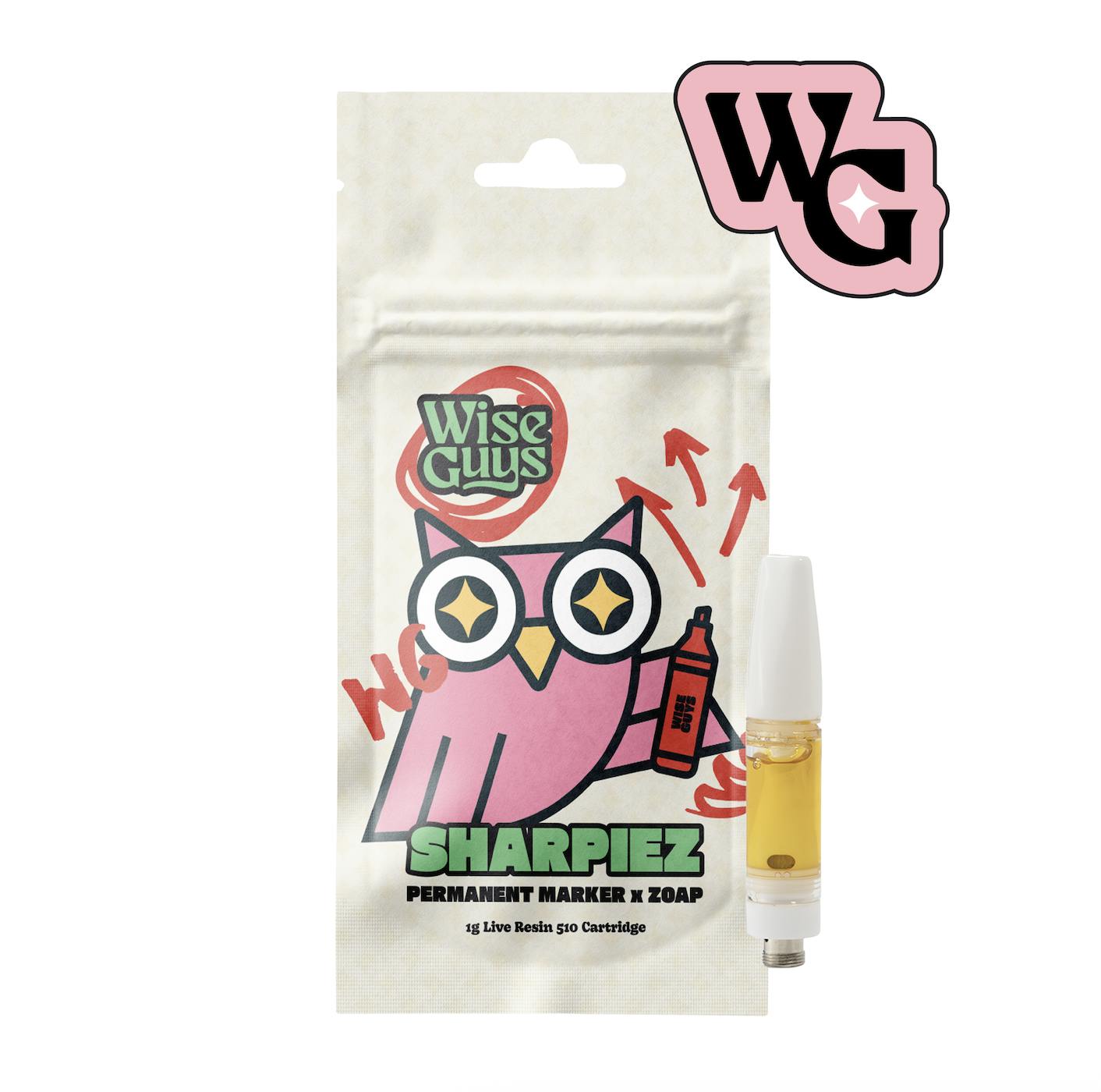 Wise Guys | 510 Live Resin Cart - Sharpiez by Wise Guys