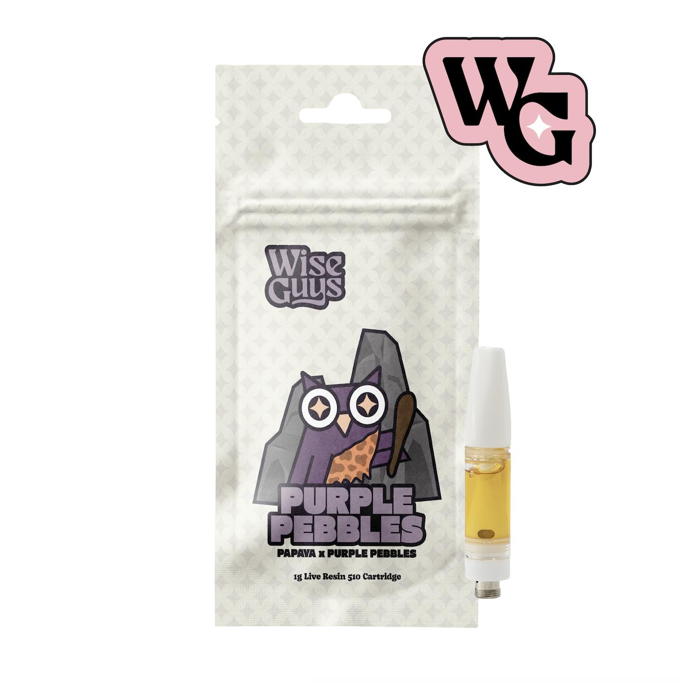 Wise Guys | 510 Live Resin Cart - Purple Pebbles