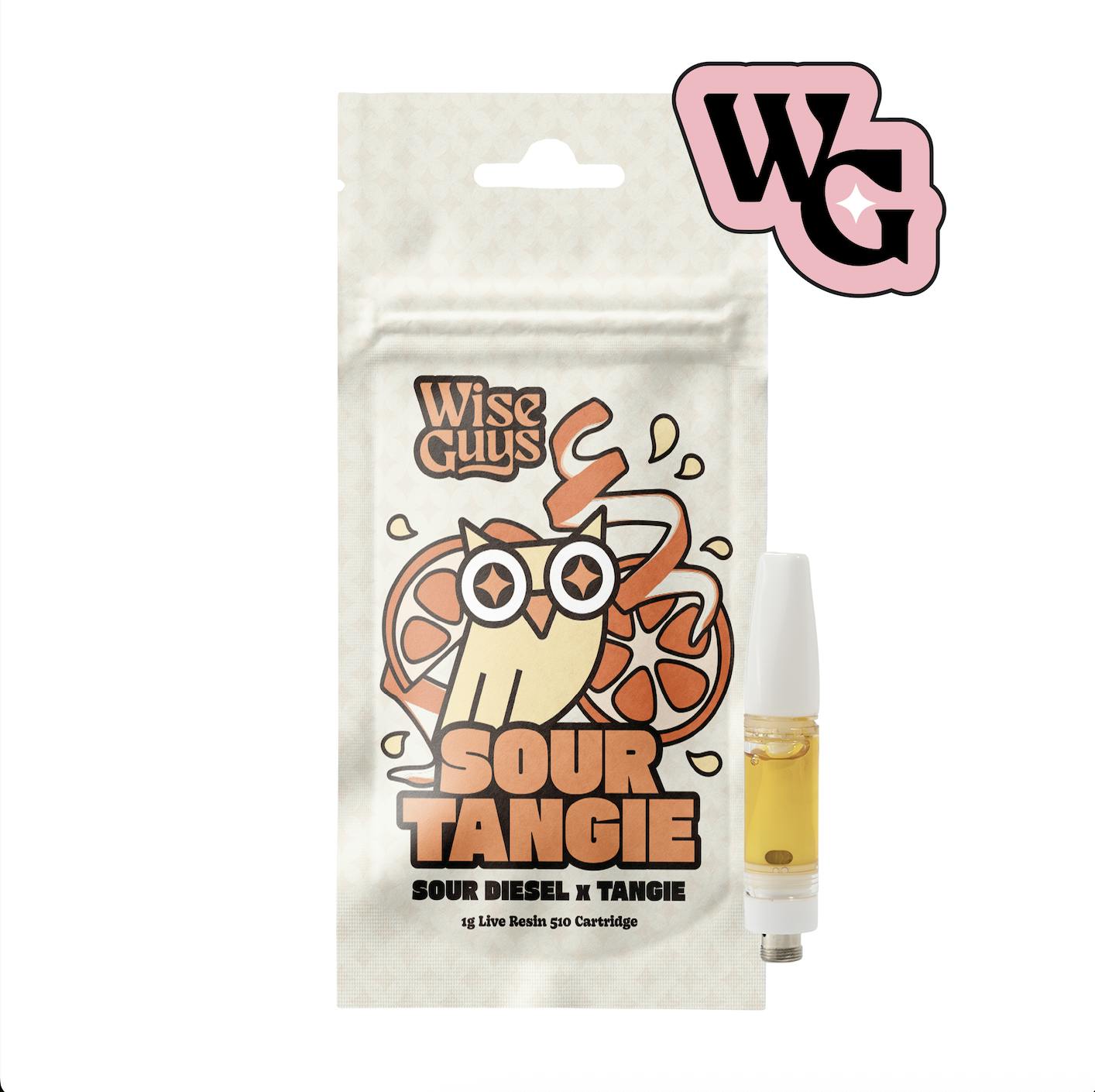 Wise Guys | 510 Live Resin Cart - Sour Tangie by Wise Guys