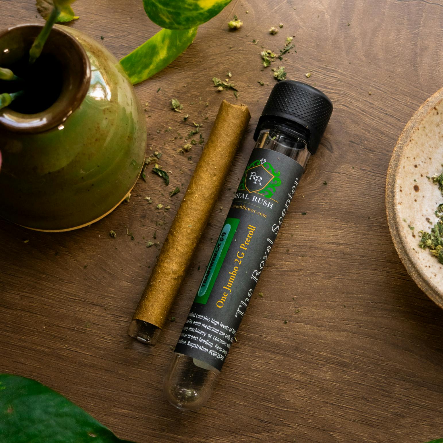 Royal Scepters Hemp Blunt 2g - Dual OG (I) by Royal Rush