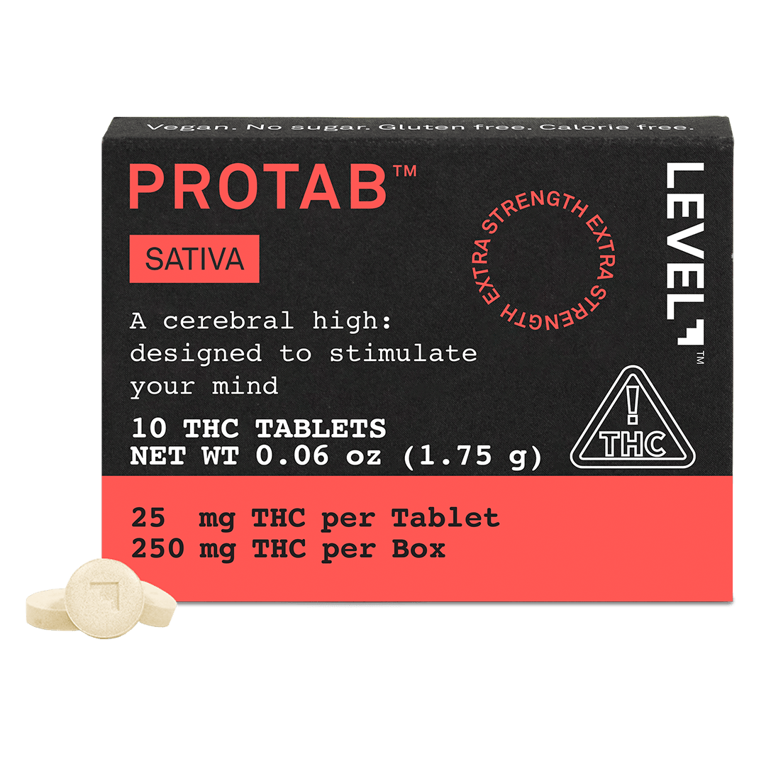 PROTAB | Sativa Tablets | 250mg | 10ct | 25mg/ea