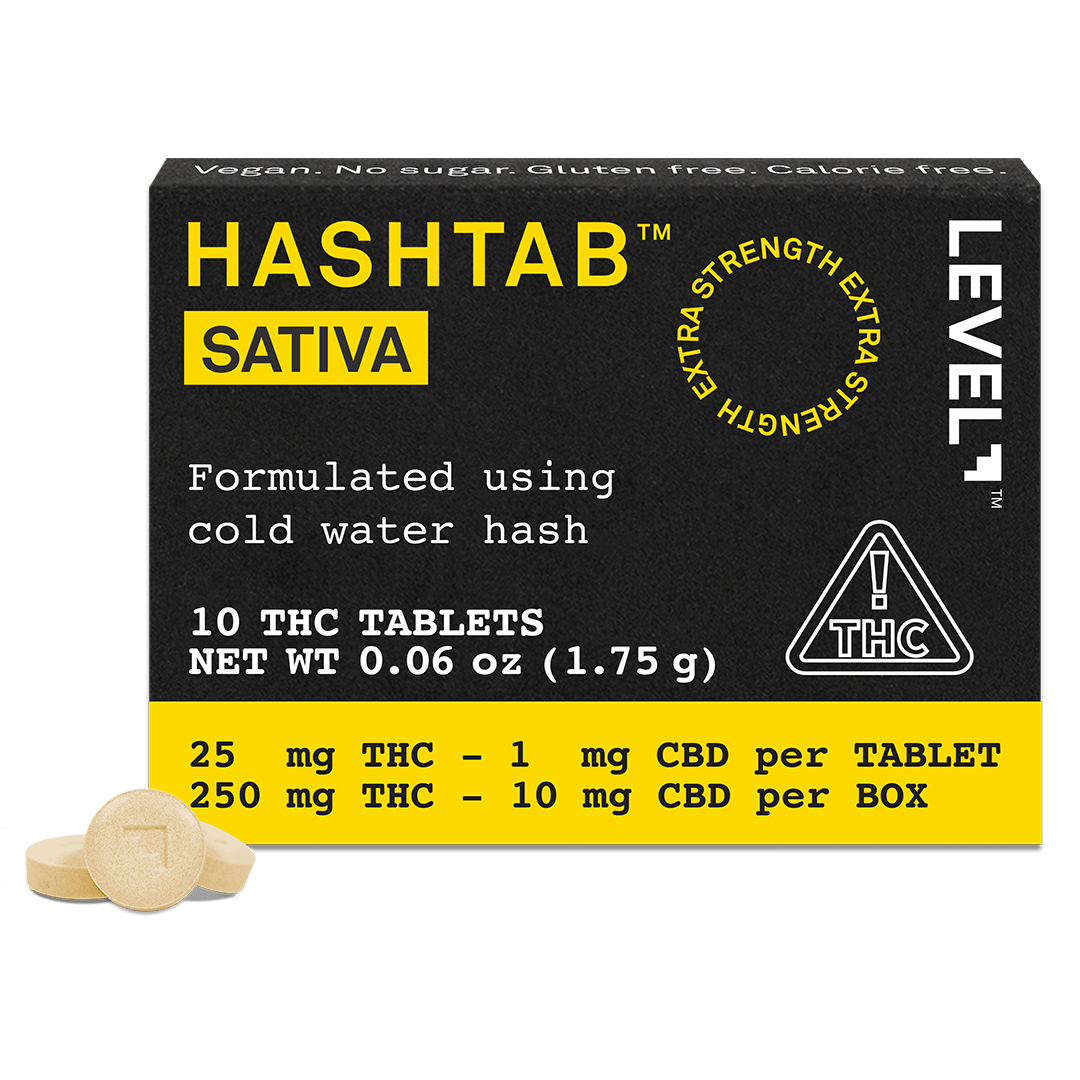 HASHTAB | Sativa Tablets 25:1 THC:CBD | 250mg | 10ct | 25mg/ea (NV)