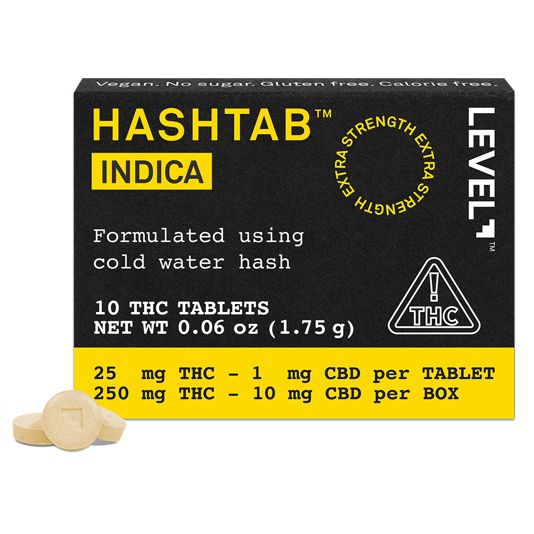 HASHTAB | Indica Tablets 25:1 THC:CBD | 250mg | 10ct | 25mg/ea (NV)