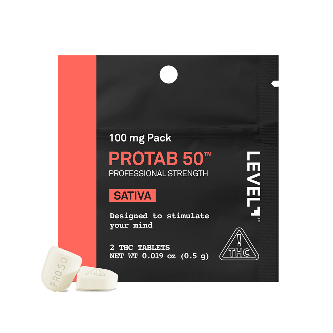 PROTAB 50 | Sativa Tablets | 100mg | 2ct | 50mg/ea