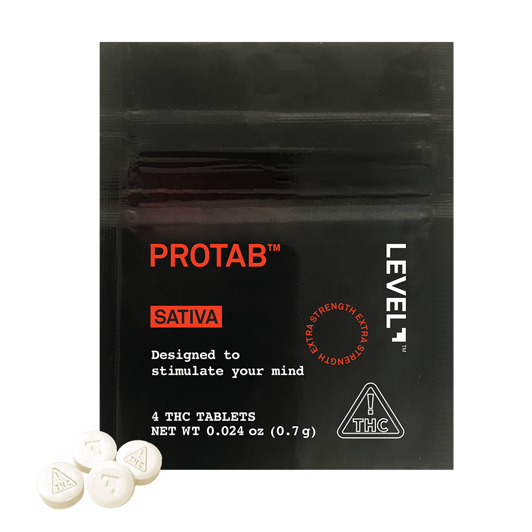 PROTAB | Sativa Tablets | 100mg | 4ct | 25mg/ea