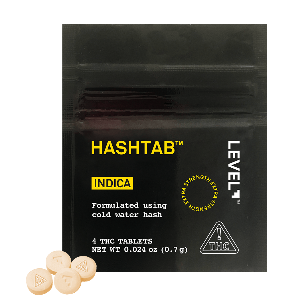 HASHTAB | Indica Tablets | 100mg | 4ct | 25mg/ea