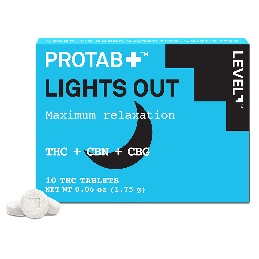 PROTAB+ | Lights Out Tablets 20:10:5 THC:CBN:CBG | 200mg | 10ct | 20mg/ea