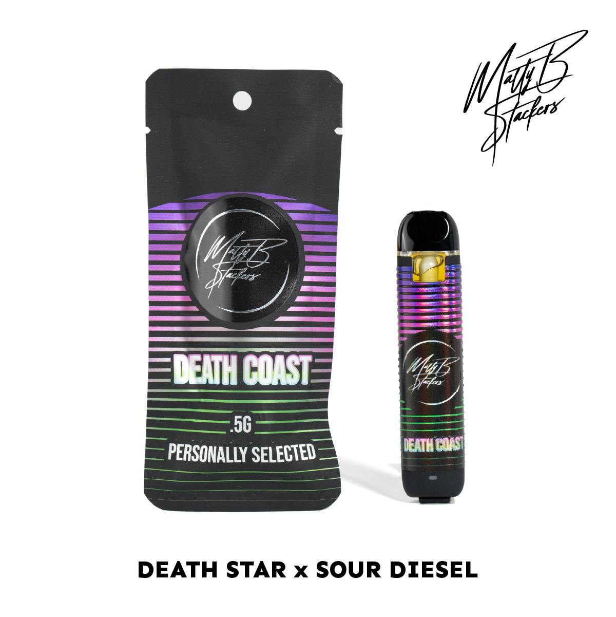 Death Coast | Live Rosin AIO | .5G by MattyB Stackers