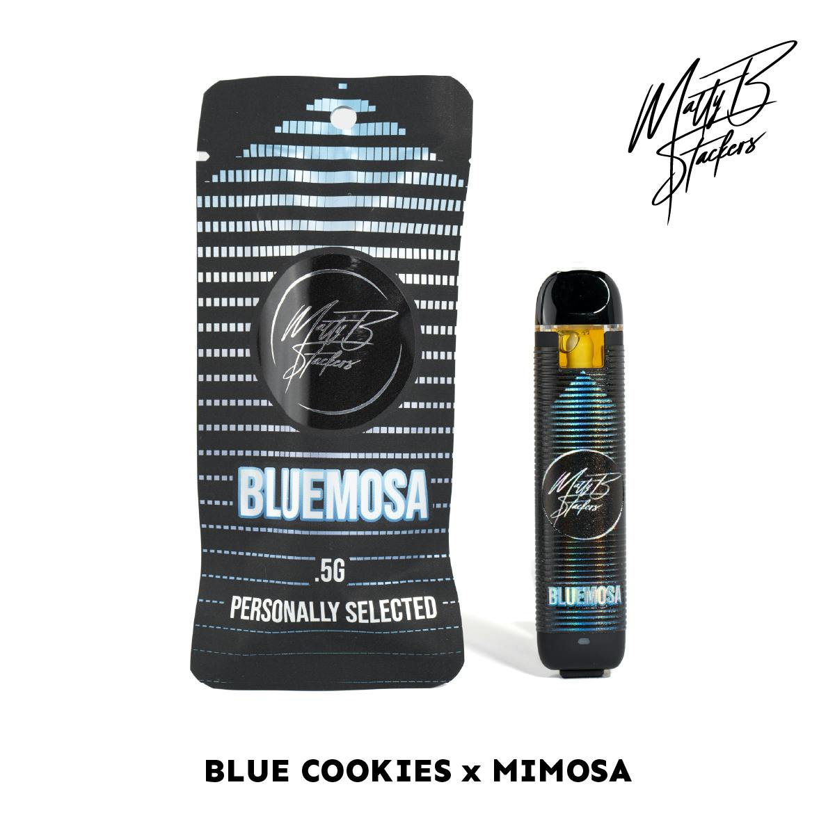 Bluemosa | Live Rosin AIO | .5G by MattyB Stackers