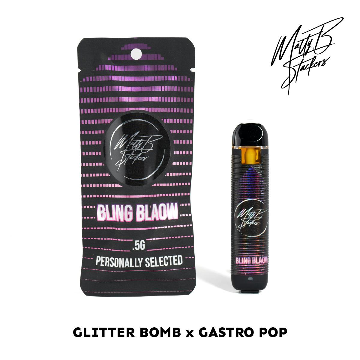 Bling Blaow | Live Rosin AIO | .5G by MattyB Stackers